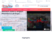 Tablet Screenshot of pharmatechexpo.com